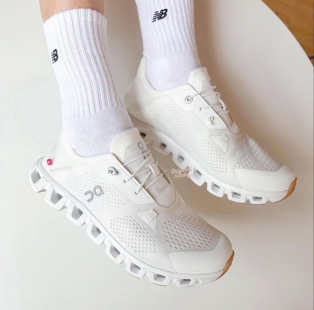 On Cloud 5 Coast White Shadow Lifestyle Sneakers