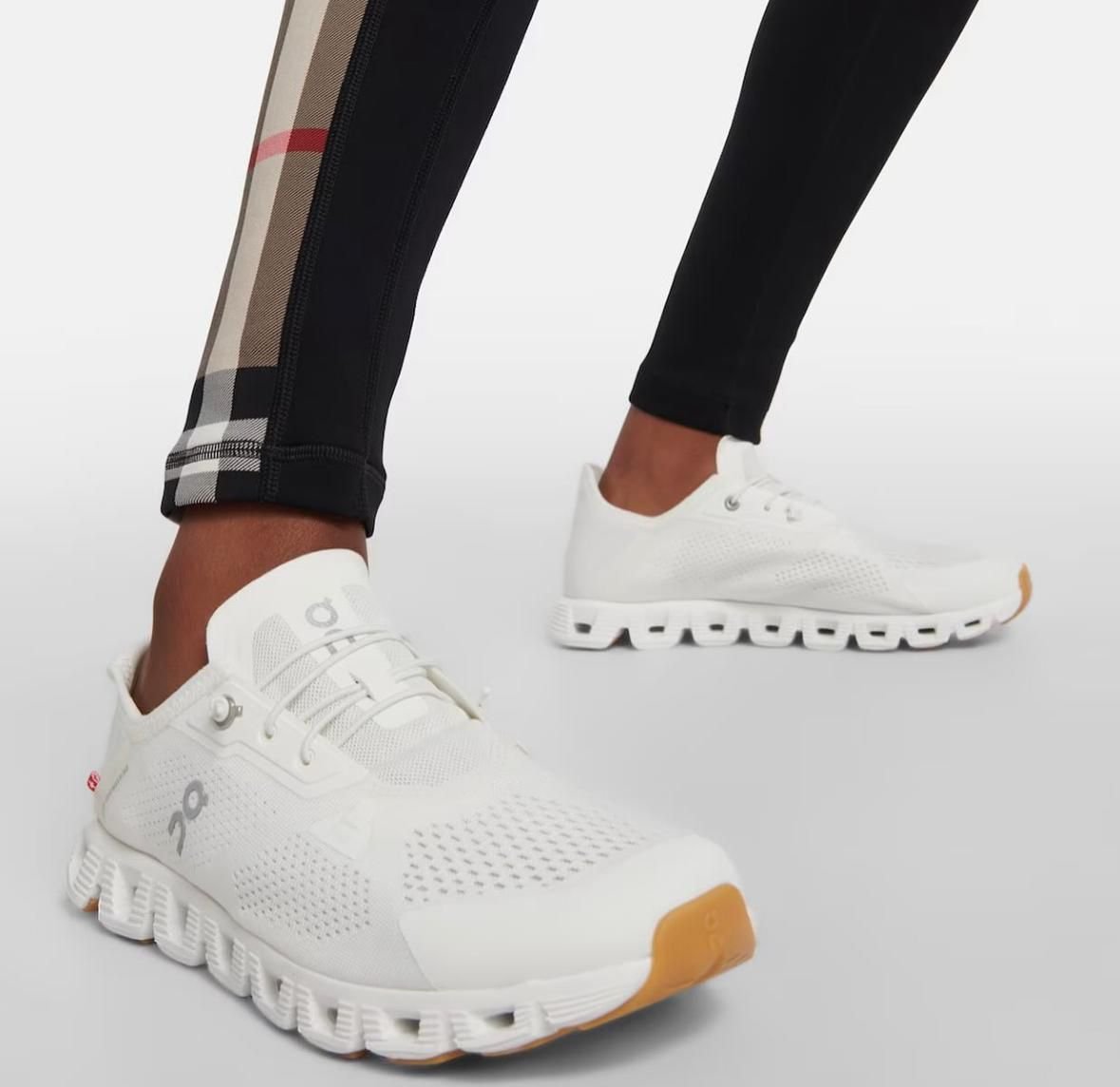 On Cloud 5 Coast White Shadow Lifestyle Sneakers