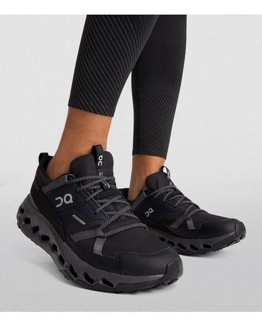 On Cloudhorizon Waterproof Black Eclipse Hiking Shoes