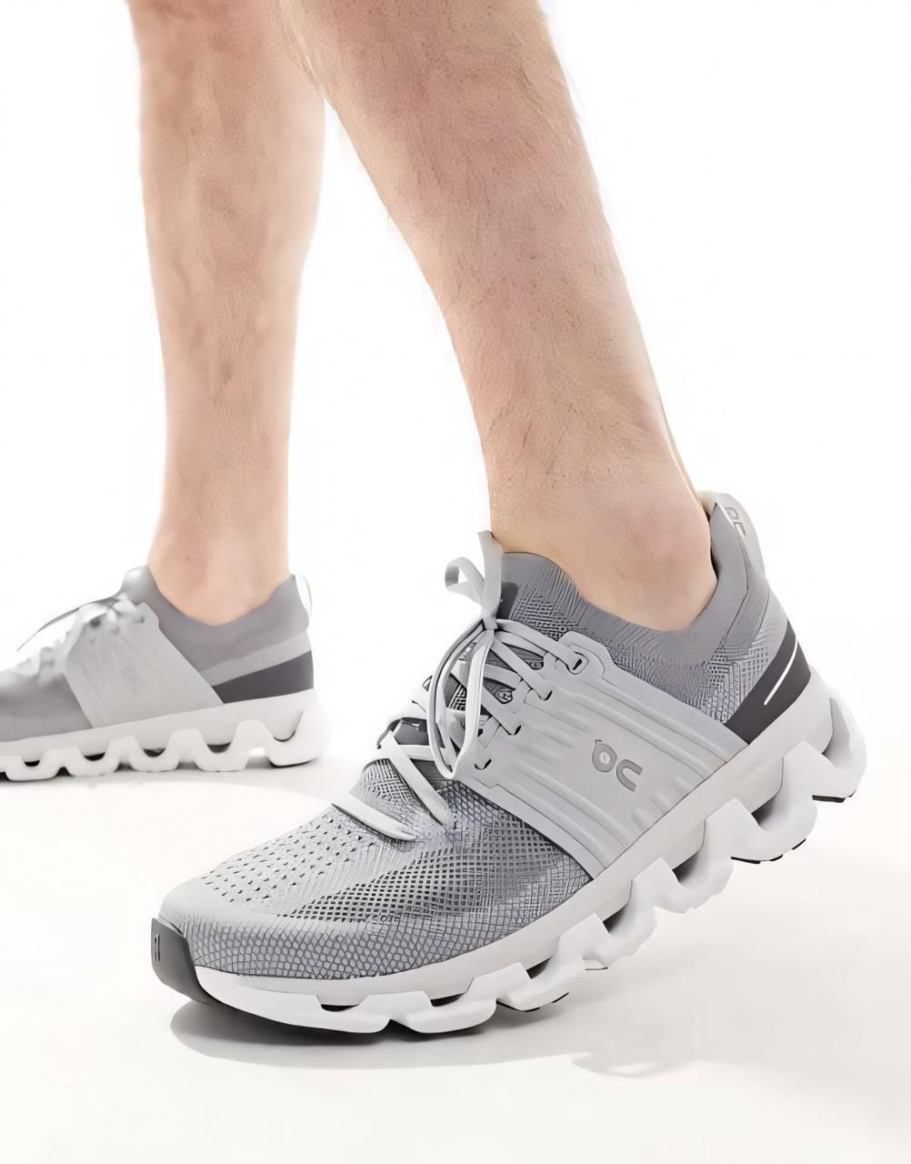 On Cloudswift 3 Alloy Glacier Running Shoes