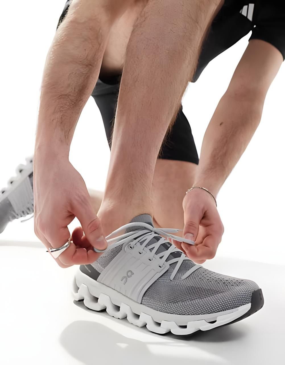 On Cloudswift 3 Alloy Glacier Running Shoes