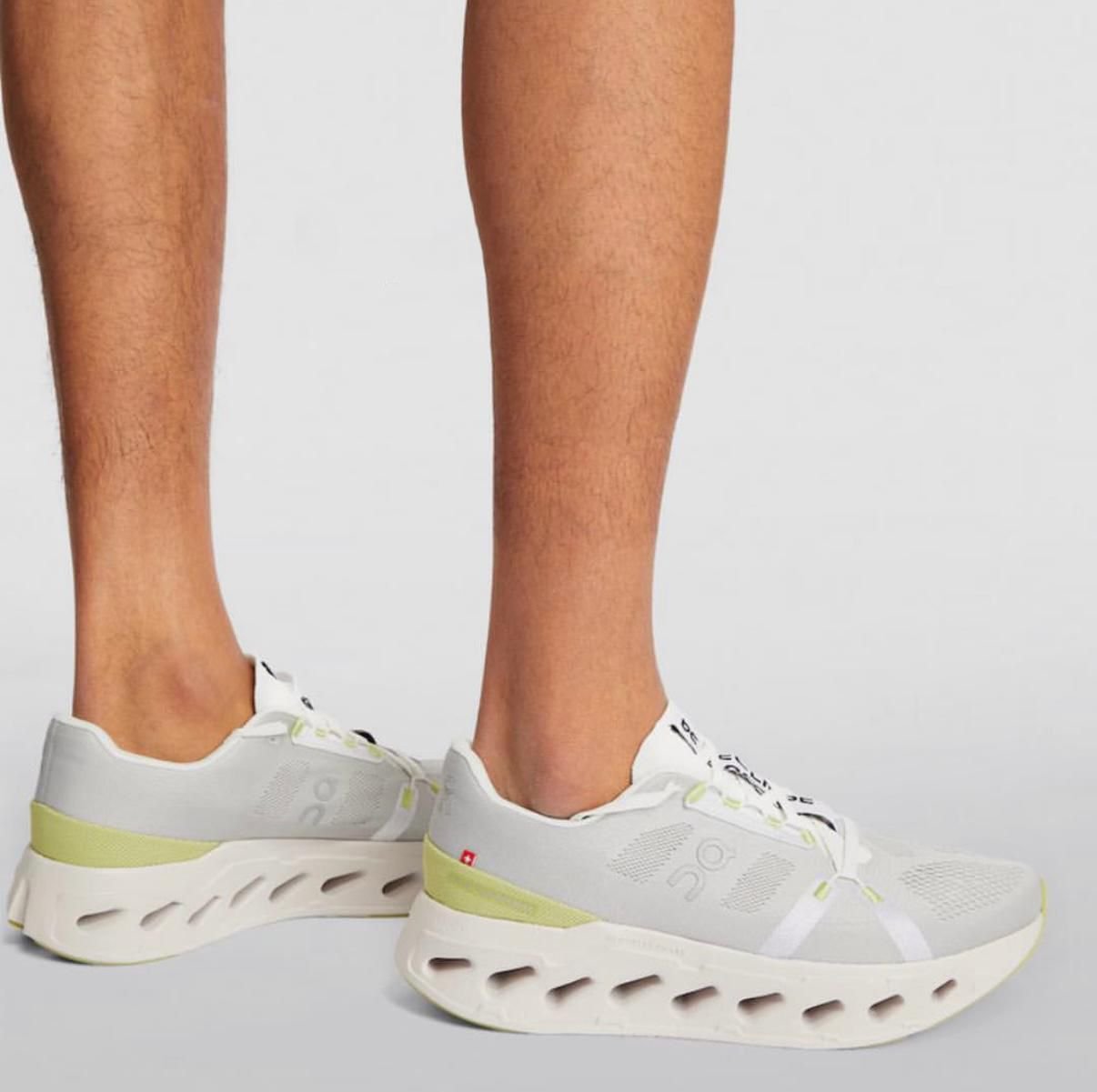 On Cloudeclipse White Sand Running Shoes