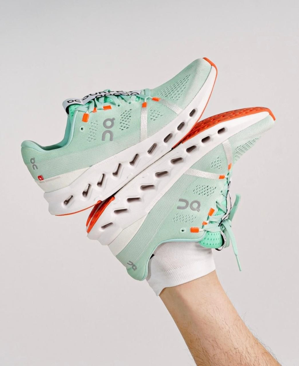 On Cloudsurfer Creek White Running Shoes