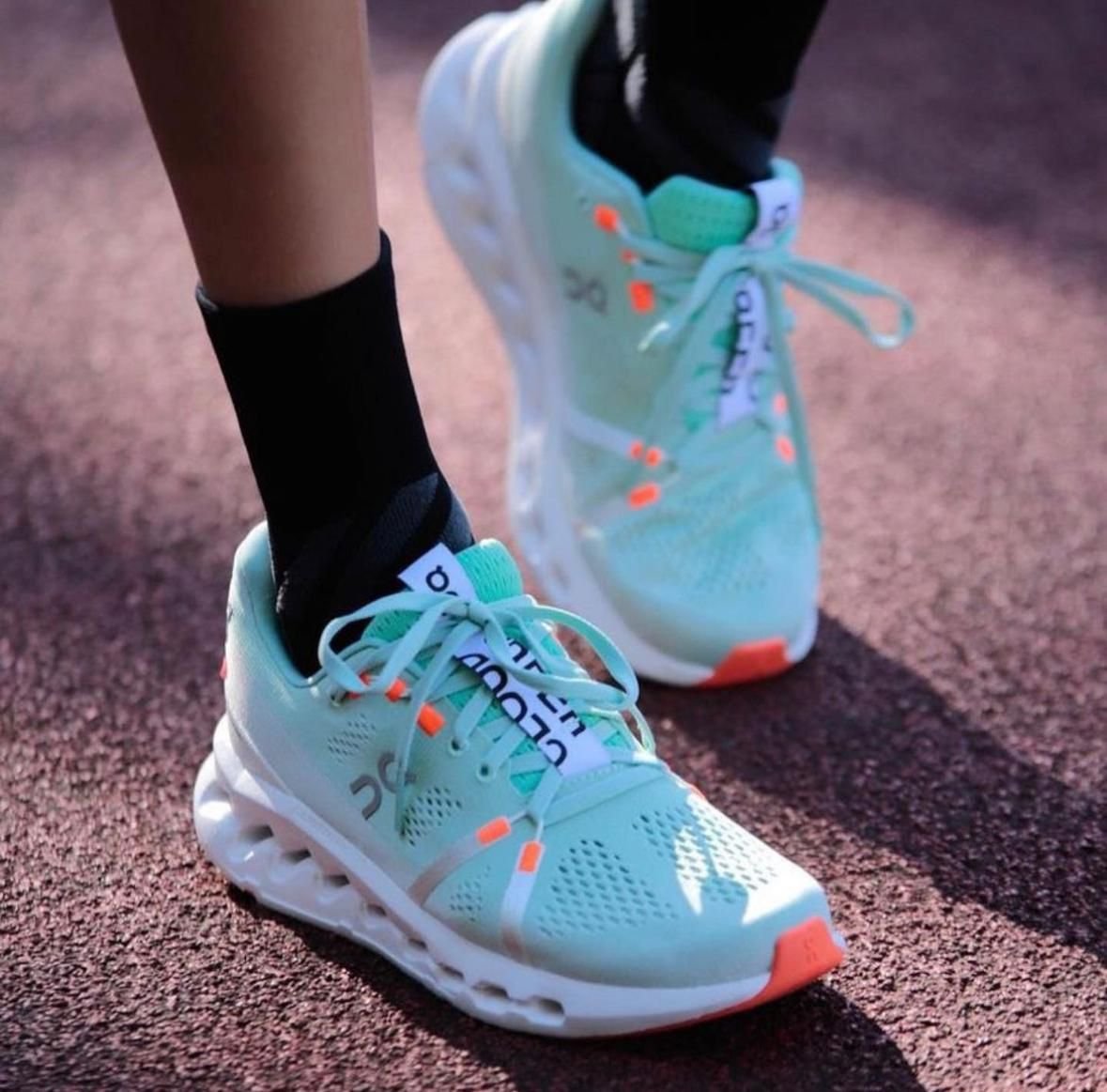 On Cloudsurfer Creek White Running Shoes