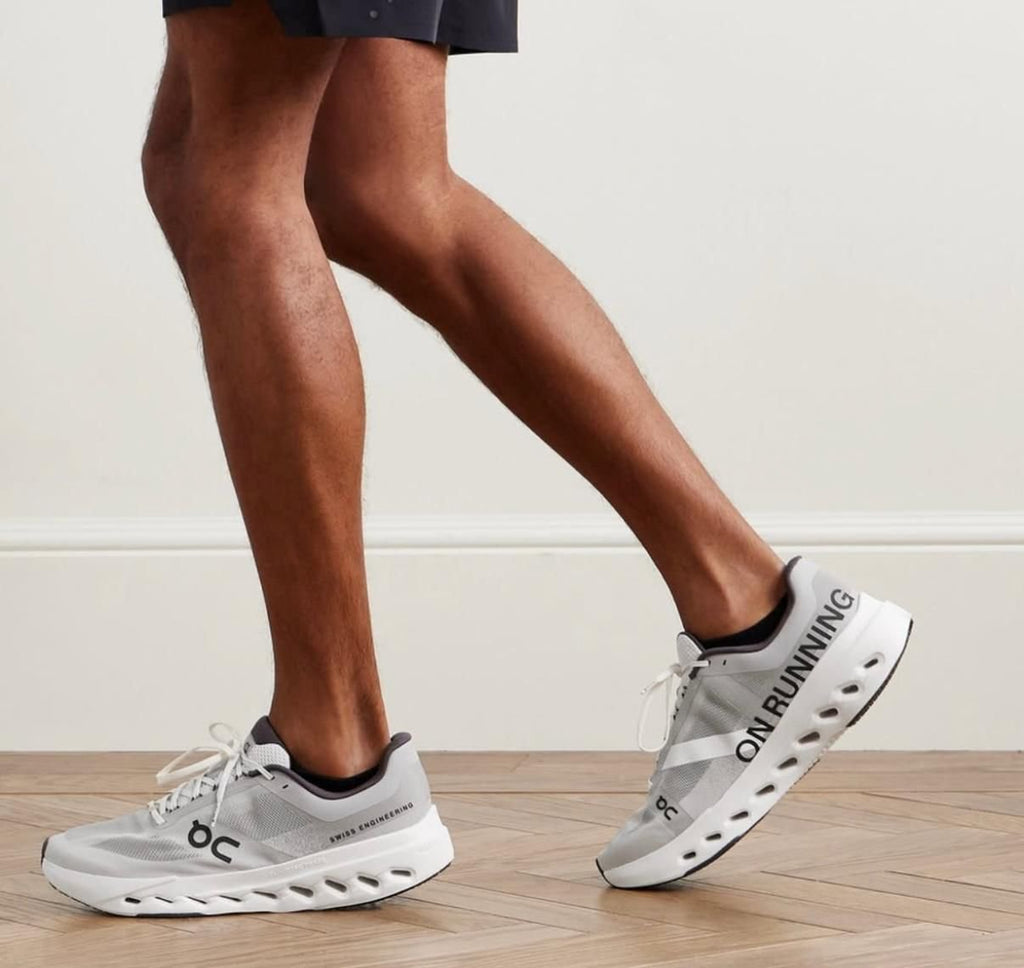 On Cloudsurfer Next Glacier White Running Shoes
