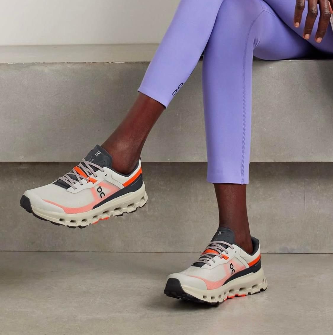 On Cloudvista 2 Ice Flame Trail Running Shoes