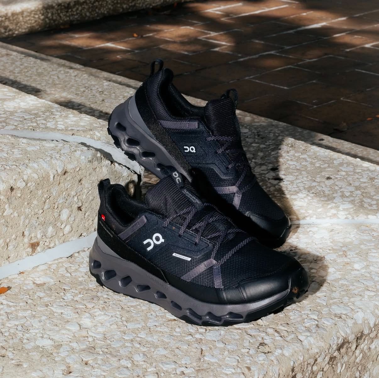 On Cloudhorizon Waterproof Black Eclipse Hiking Shoes