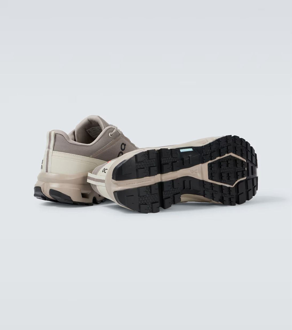 On Cloudrock Low Waterproof Cinder Fog Hiking Shoes