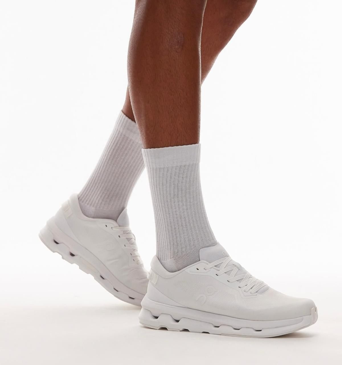 On Cloudzone Ice White Lifestyle Sneakers