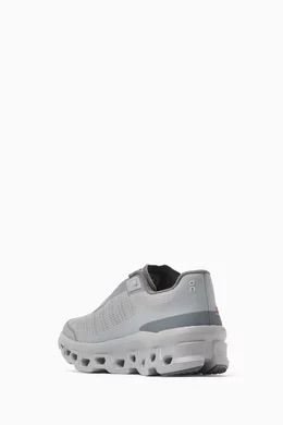 On Cloudmonster Void Alloy/Glacier Running Shoes