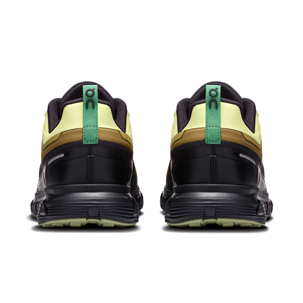 On Men's Cloud 6 Geo Waterproof Limelight/Safari Lifestyle Sneakers