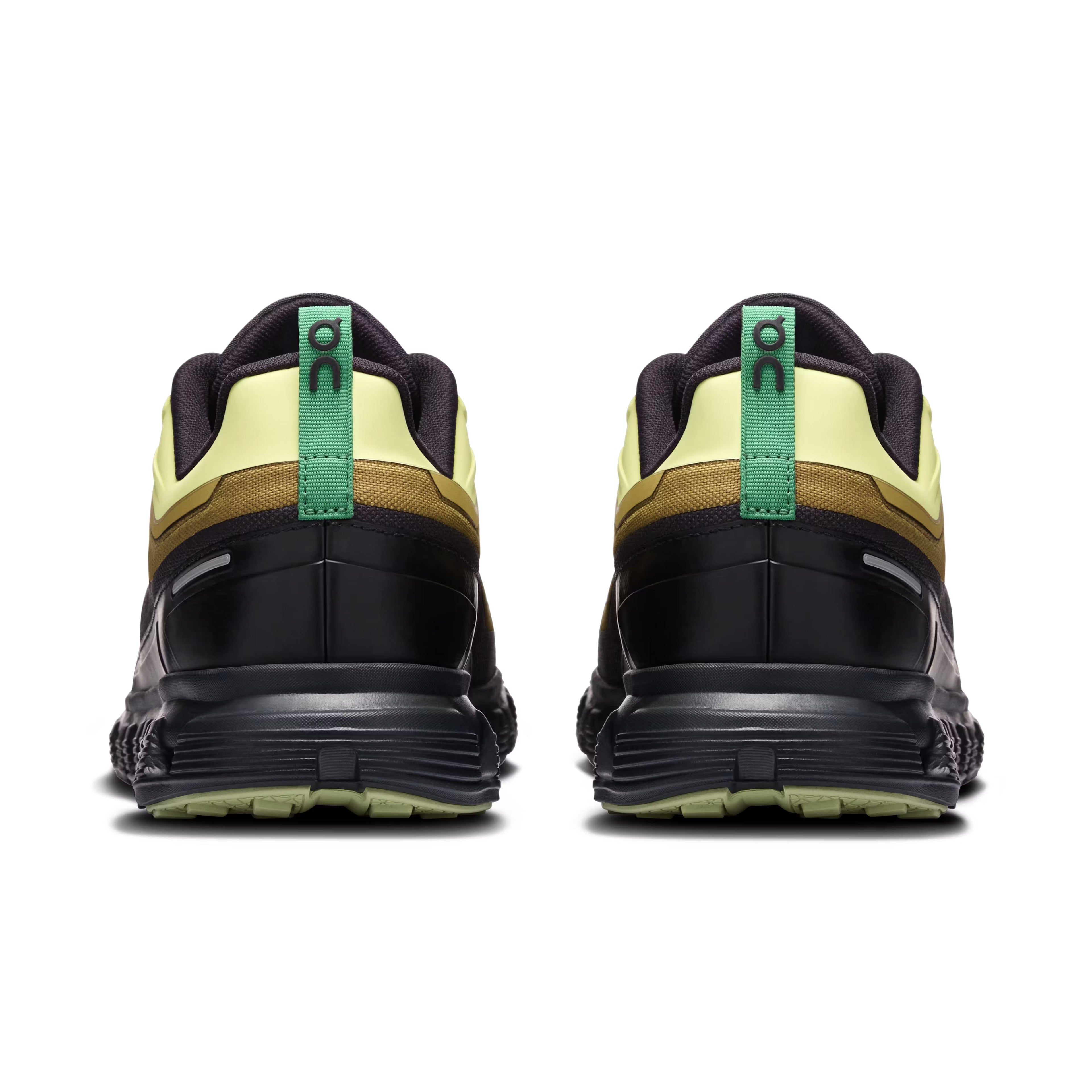 On Men's Cloud 6 Geo Waterproof Limelight/Safari Lifestyle Sneakers