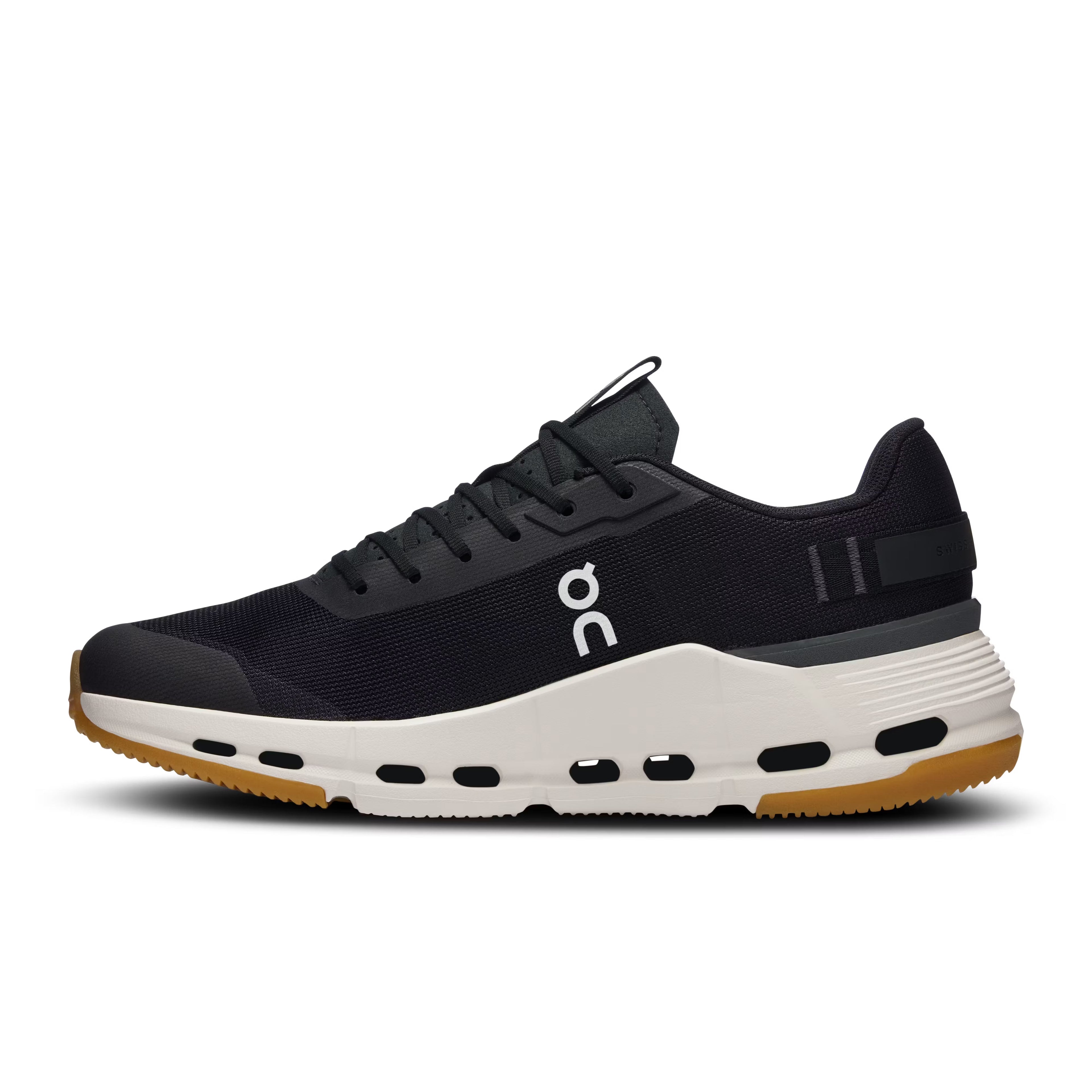 On Women's Cloudnova Form 2 Black/Ivory Lifestyle Sneakers