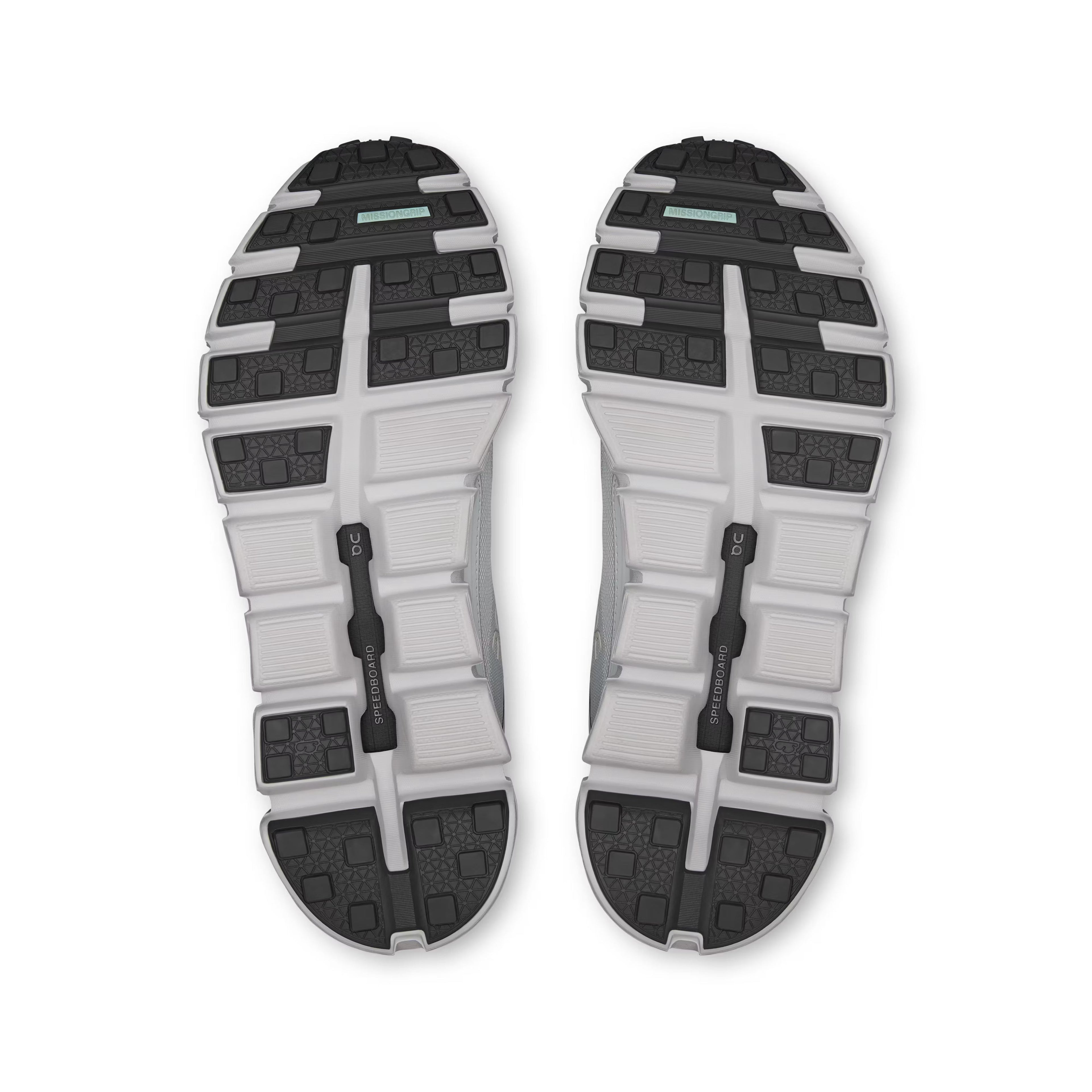 On Women's Cloud 6 Geo Waterproof Wolf/Wolf Lifestyle Sneakers