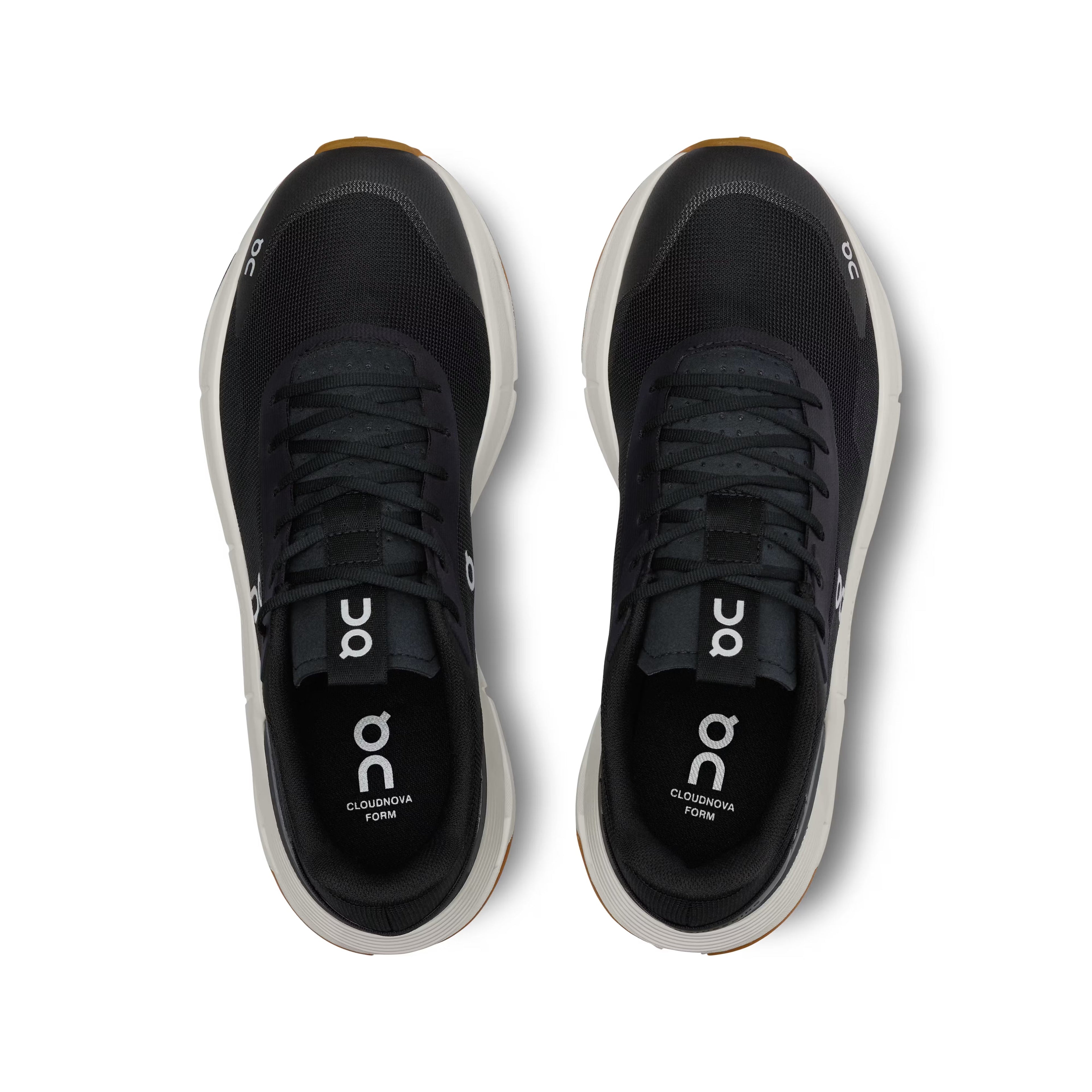 On Women's Cloudnova Form 2 Black/Ivory Lifestyle Sneakers
