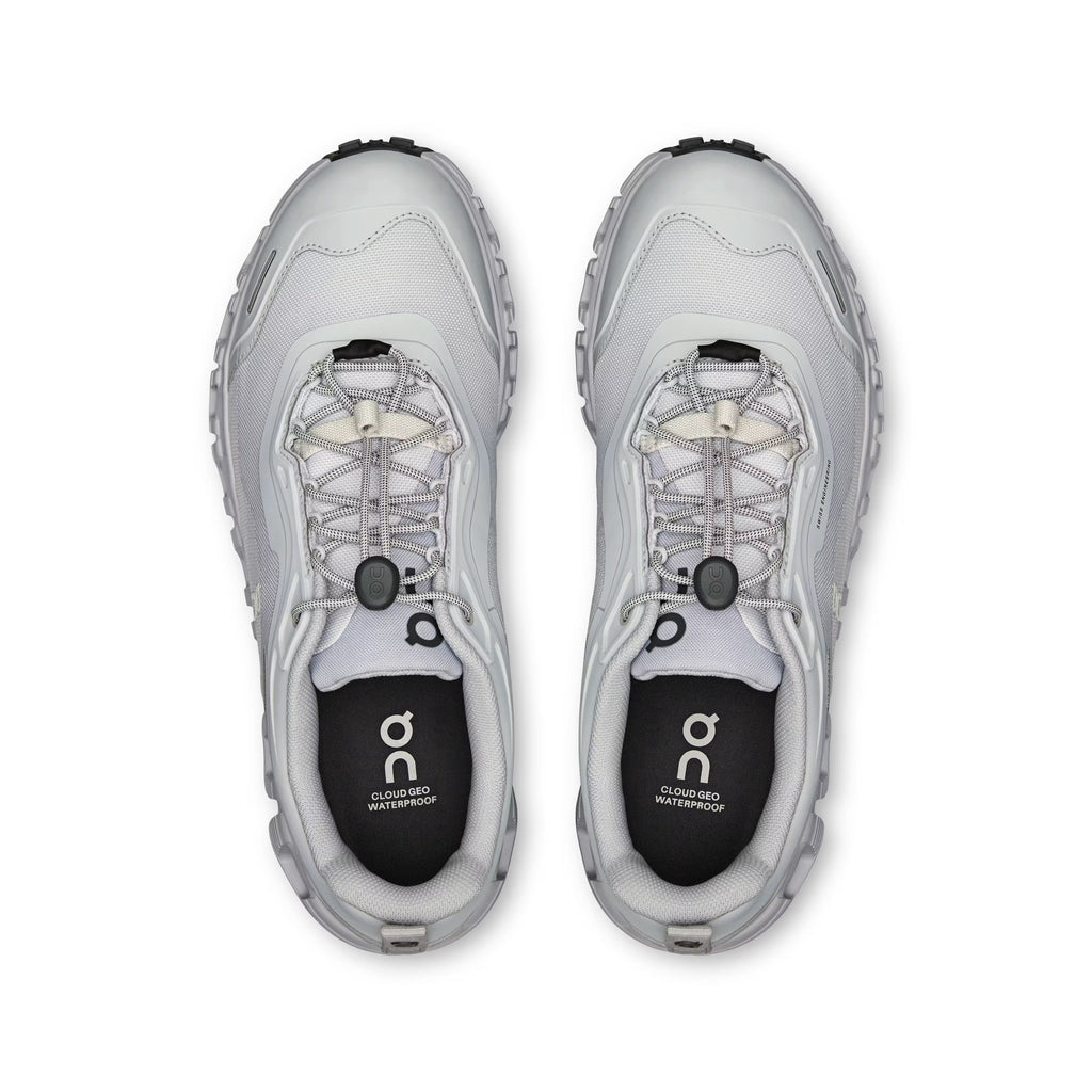 On Women's Cloud 6 Geo Waterproof Wolf/Wolf Lifestyle Sneakers