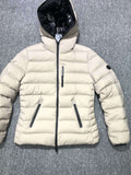 Moncler Women's Hooded Quilted Puffer Coat — hero