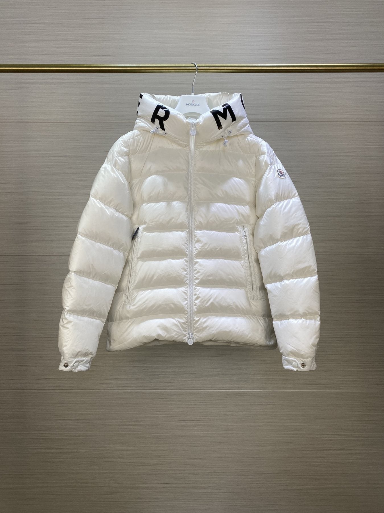 Moncler Hooded Quilted Puffer Coat — front