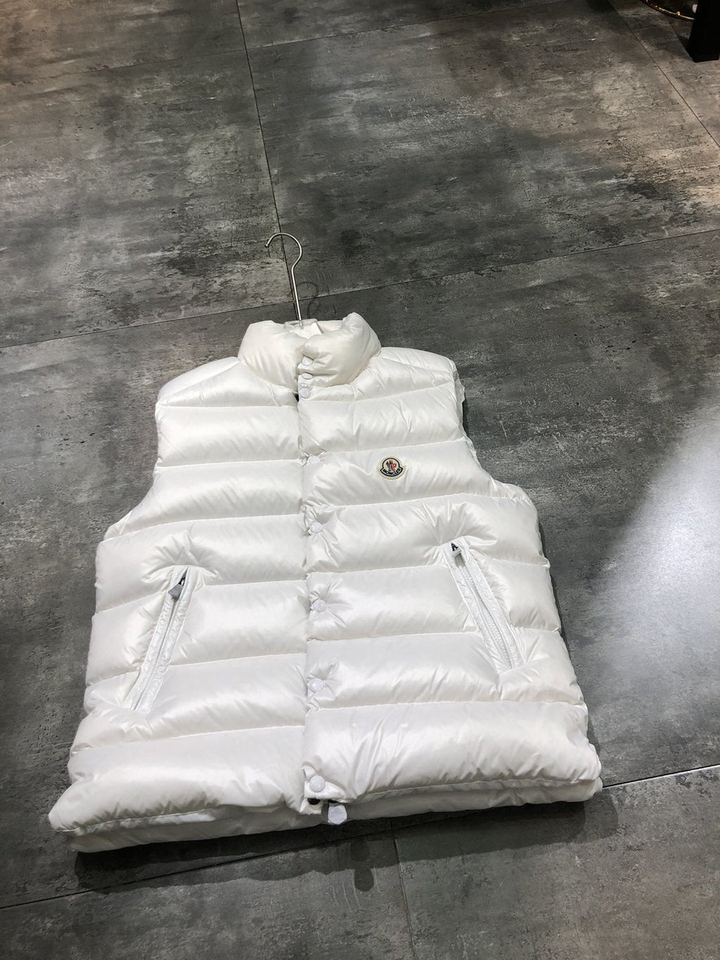 Moncler Quilted Down Vest — front