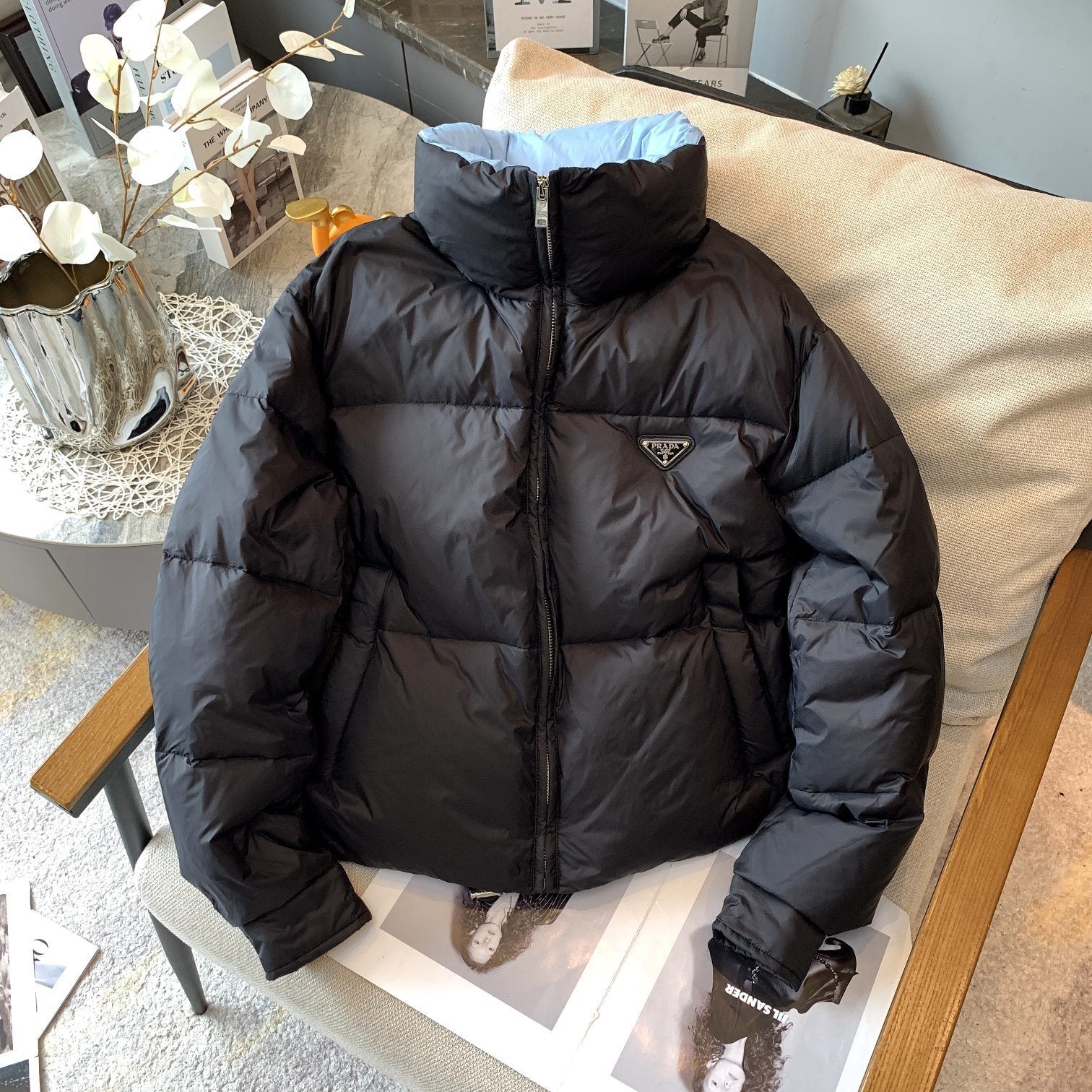 Prada Reversible Puffer Jacket — front