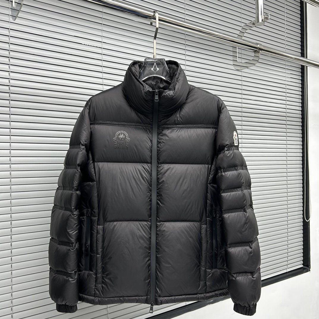Moncler High-Collar Puffer Coat — front