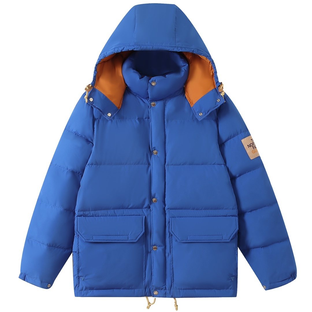 Gucci Quilted Hooded Puffer Jacket — front