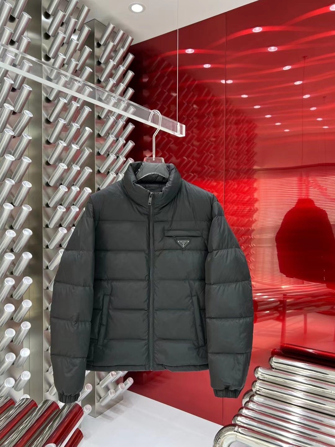 Prada Quilted Puffer Jacket — front