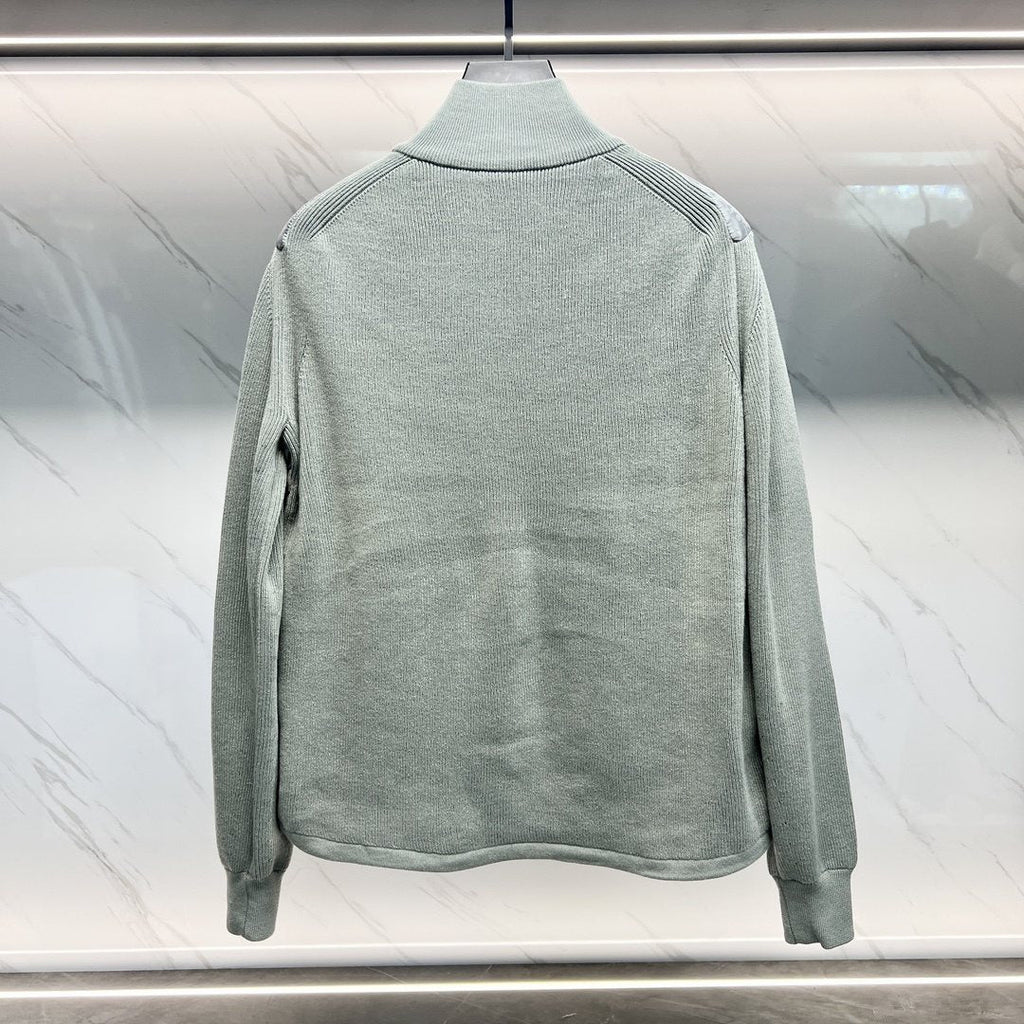 Dior Oblique Sweater Sleeve Down Jacket — back
