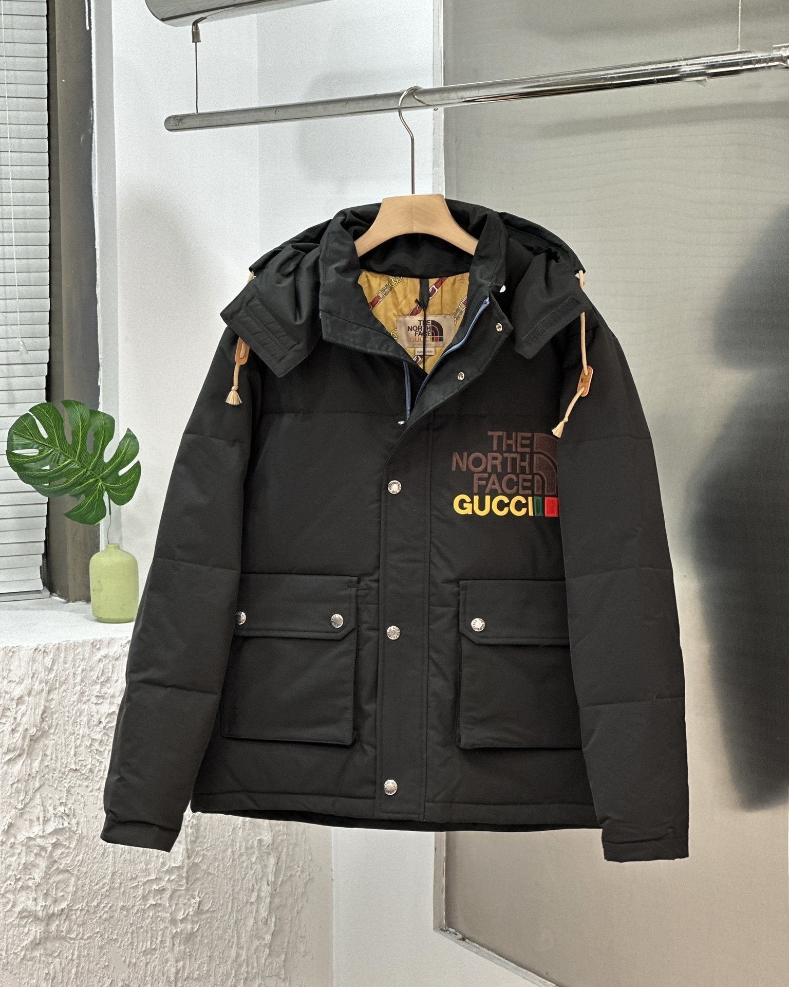 Gucci Hooded Puffer Jacket — hero