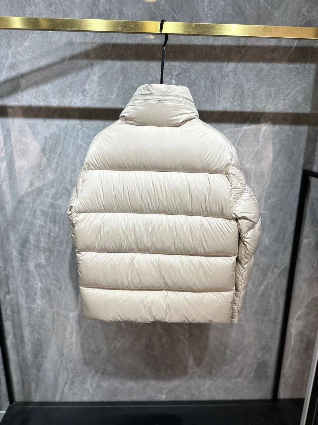 Moncler Reversible Quilted Goose Down Coat — back