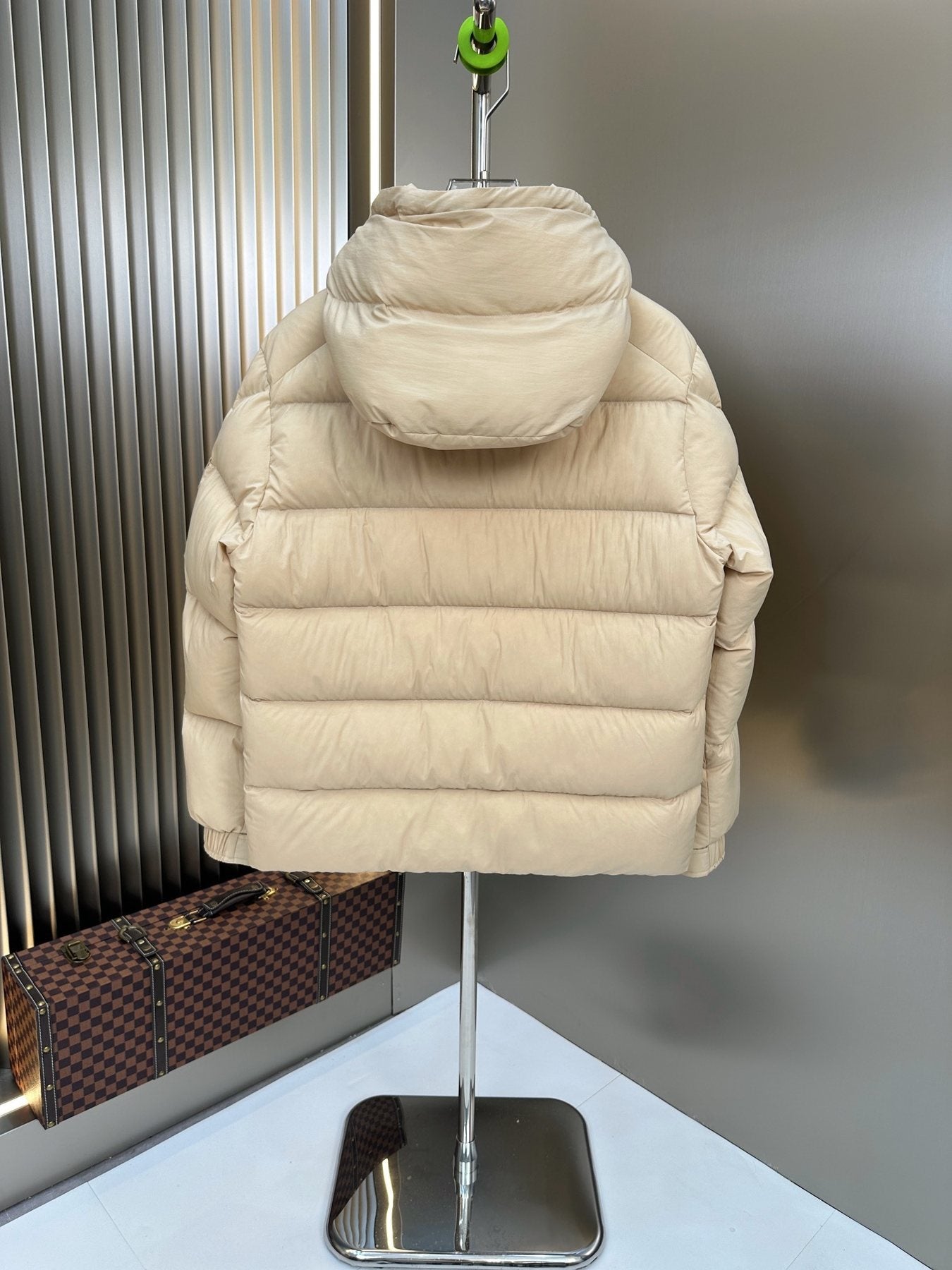 Moncler Hooded Quilted Puffer Coat — back
