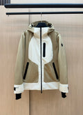 Moncler Color-Block Hooded Puffer Coat — hero