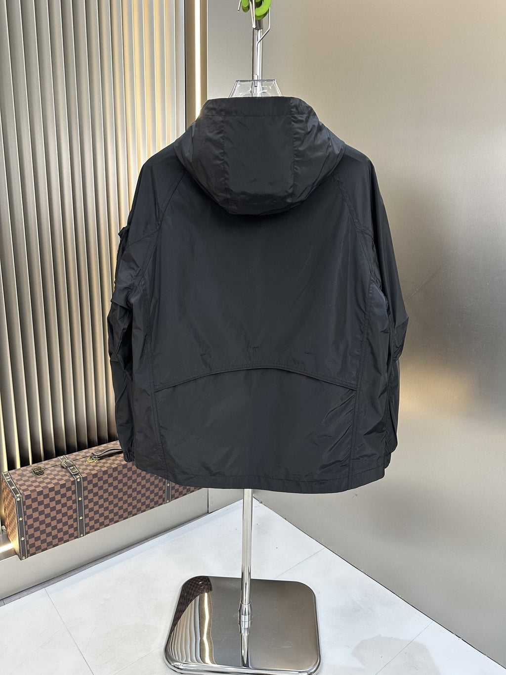 Burberry Hooded Utility Jacket — back
