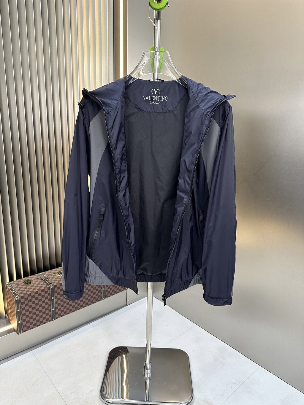 2026 Original Jacket Color-Block Hooded Windbreaker — detail