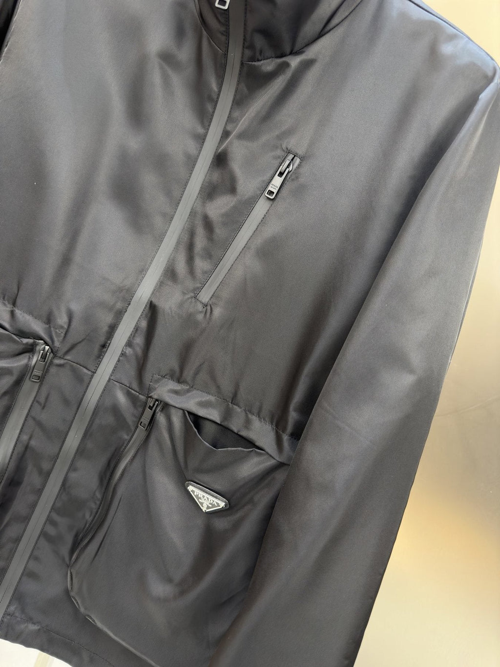 Prada Utility Pocket Zip Jacket — detail