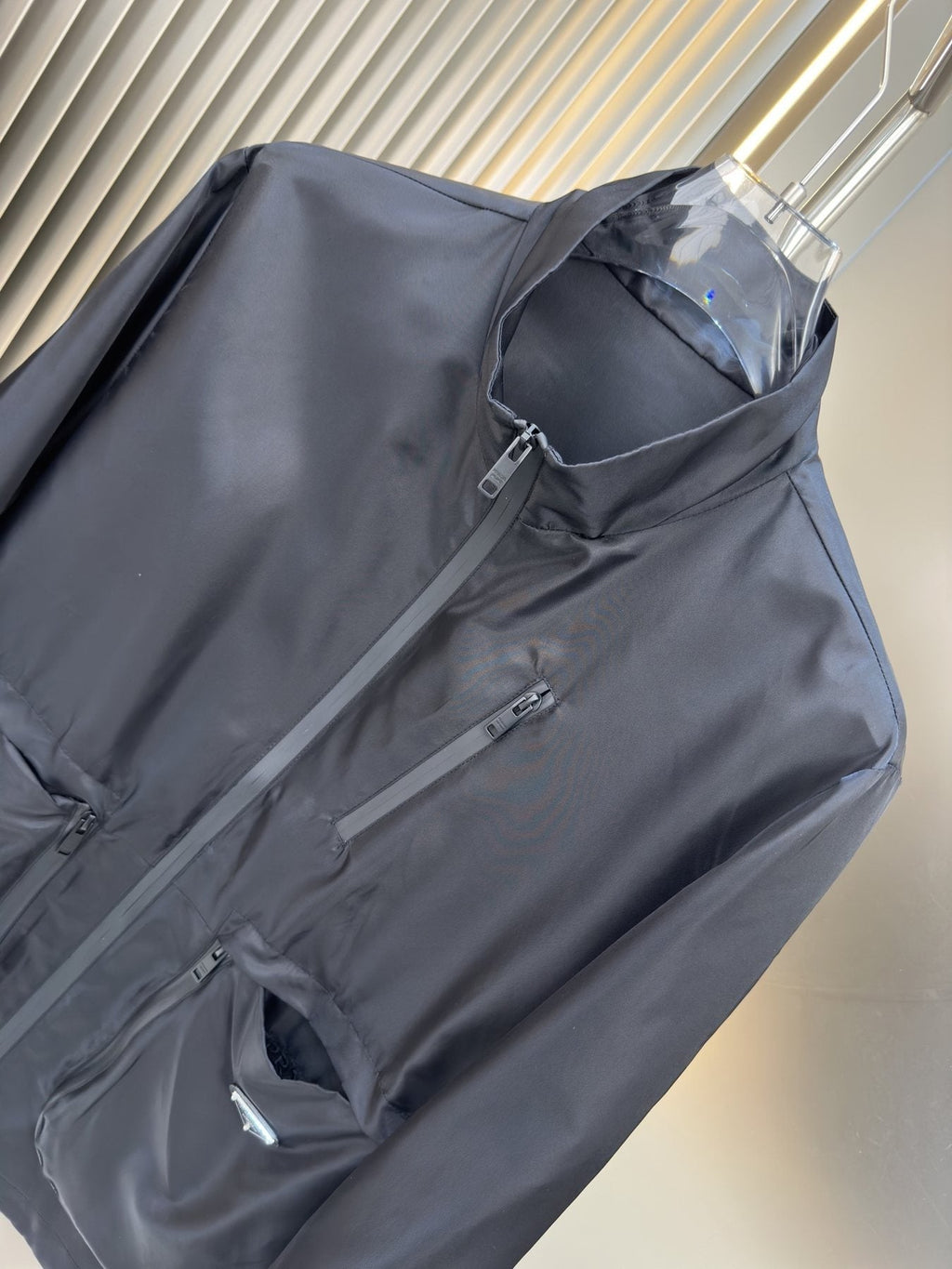 Prada Utility Pocket Zip Jacket — detail