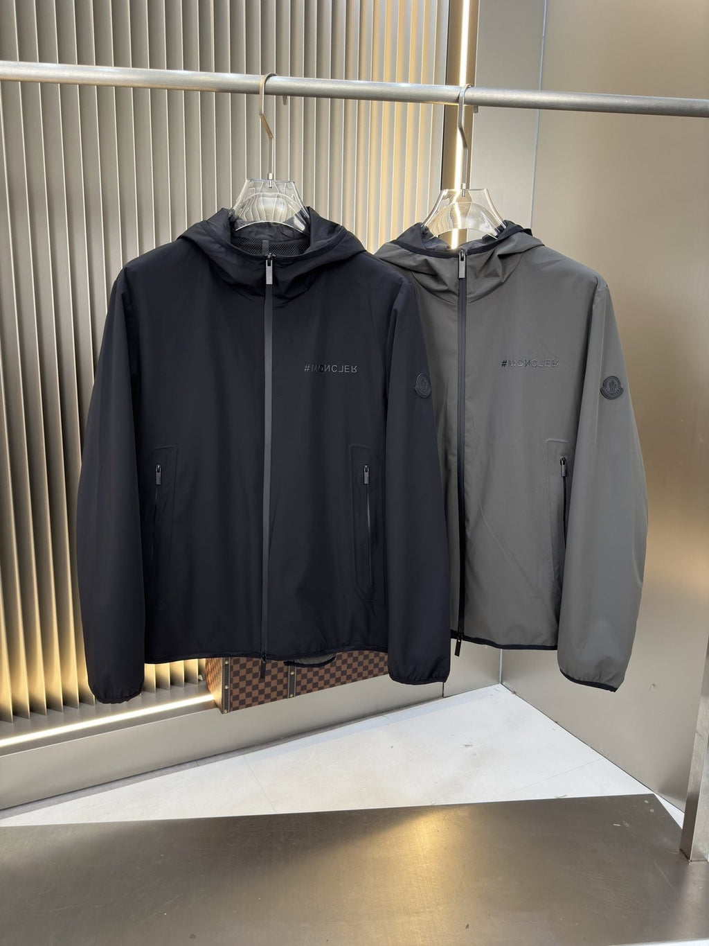 Moncler Hooded Zip Jacket — comparison