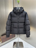 LV Tonal Monogram Hooded Puffer Coat — hero