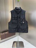 Moncler Quilted Utility Down Vest — hero