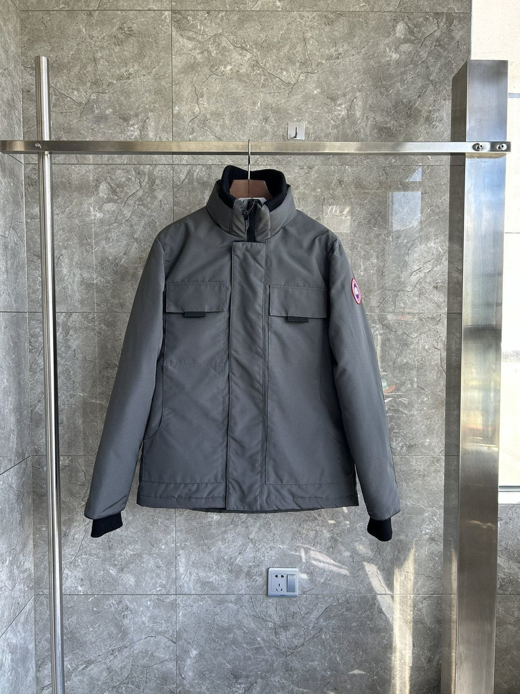 Canada Goose Stand-Collar Zip Jacket — front
