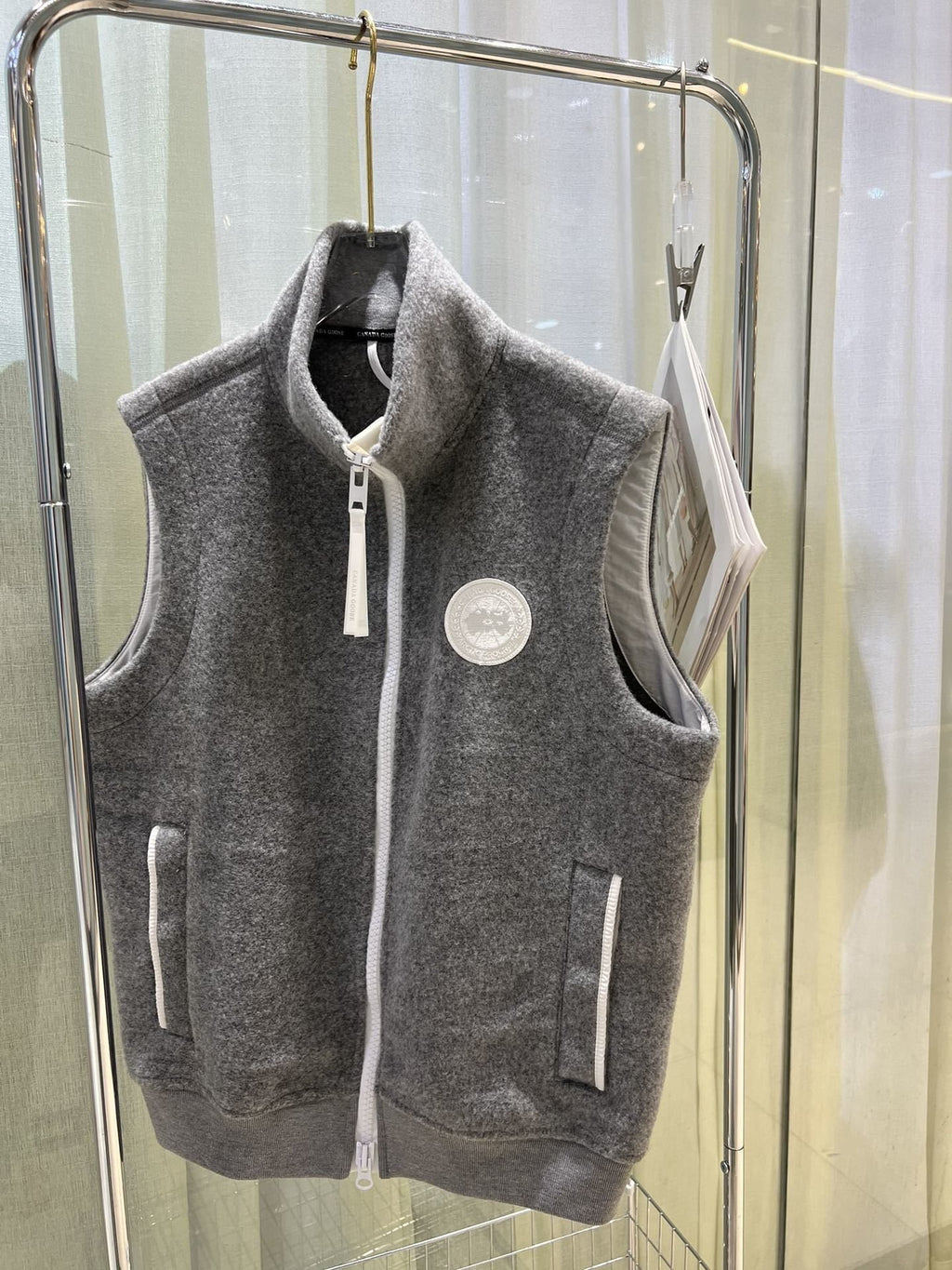 Canada Goose Zip-Front High-Collar Vest — hero