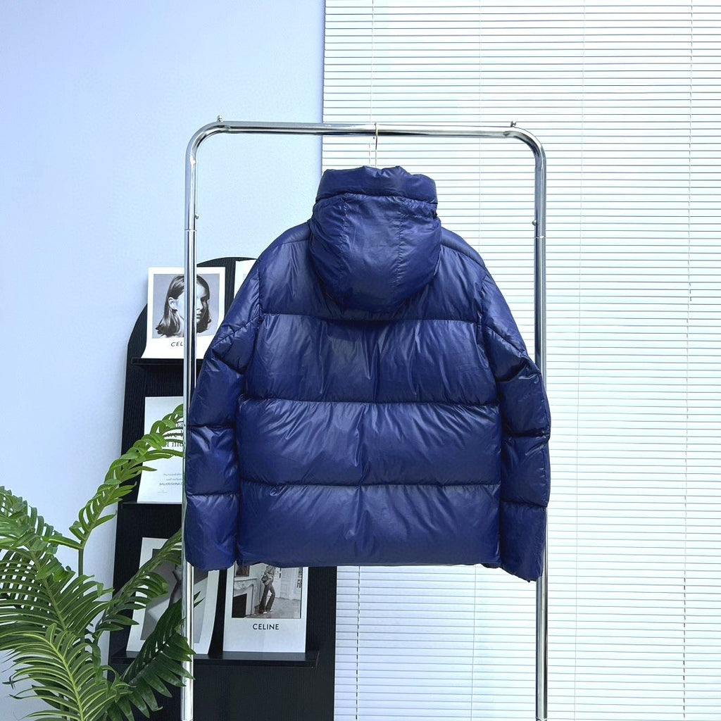 Canada Goose Hooded Glossy Puffer Jacket — back