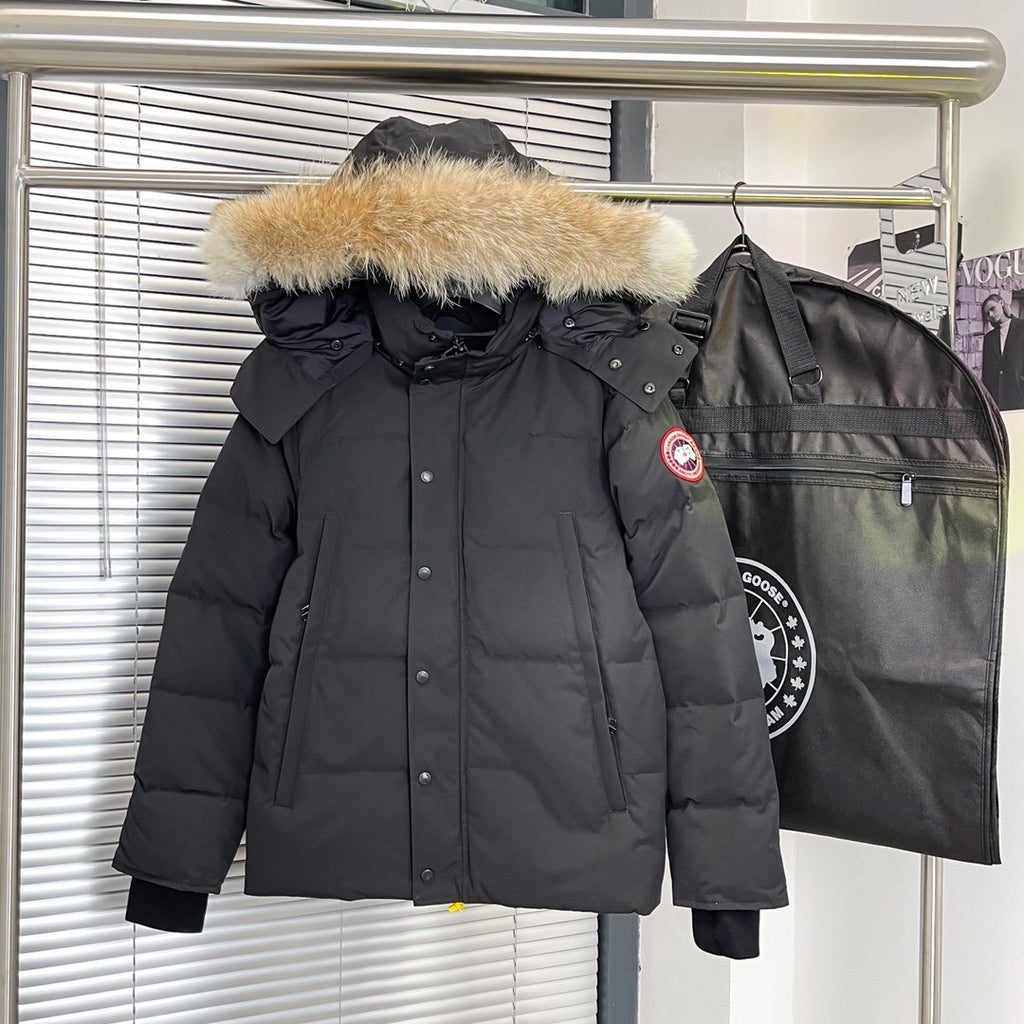 Canada Goose Fur-Trim Hood Puffer Jacket — front