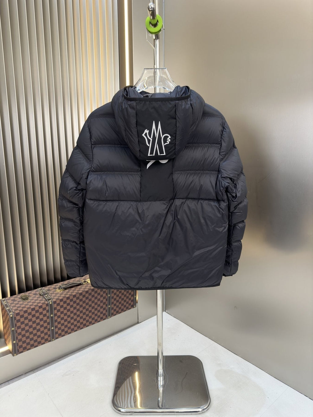 Moncler Hooded Reversible Puffer Coat — back