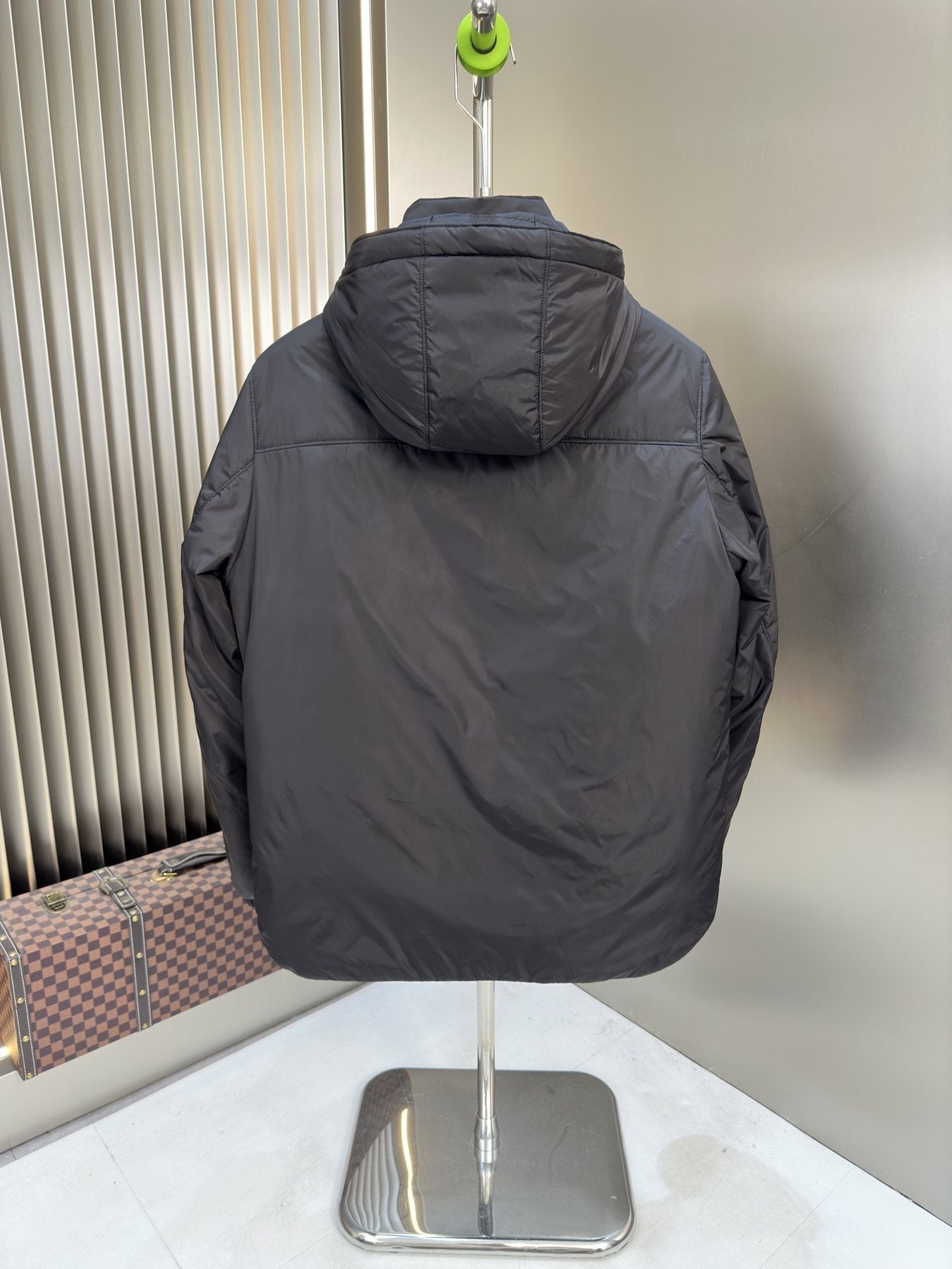 Prada Reversible Hooded Padded Jacket — back
