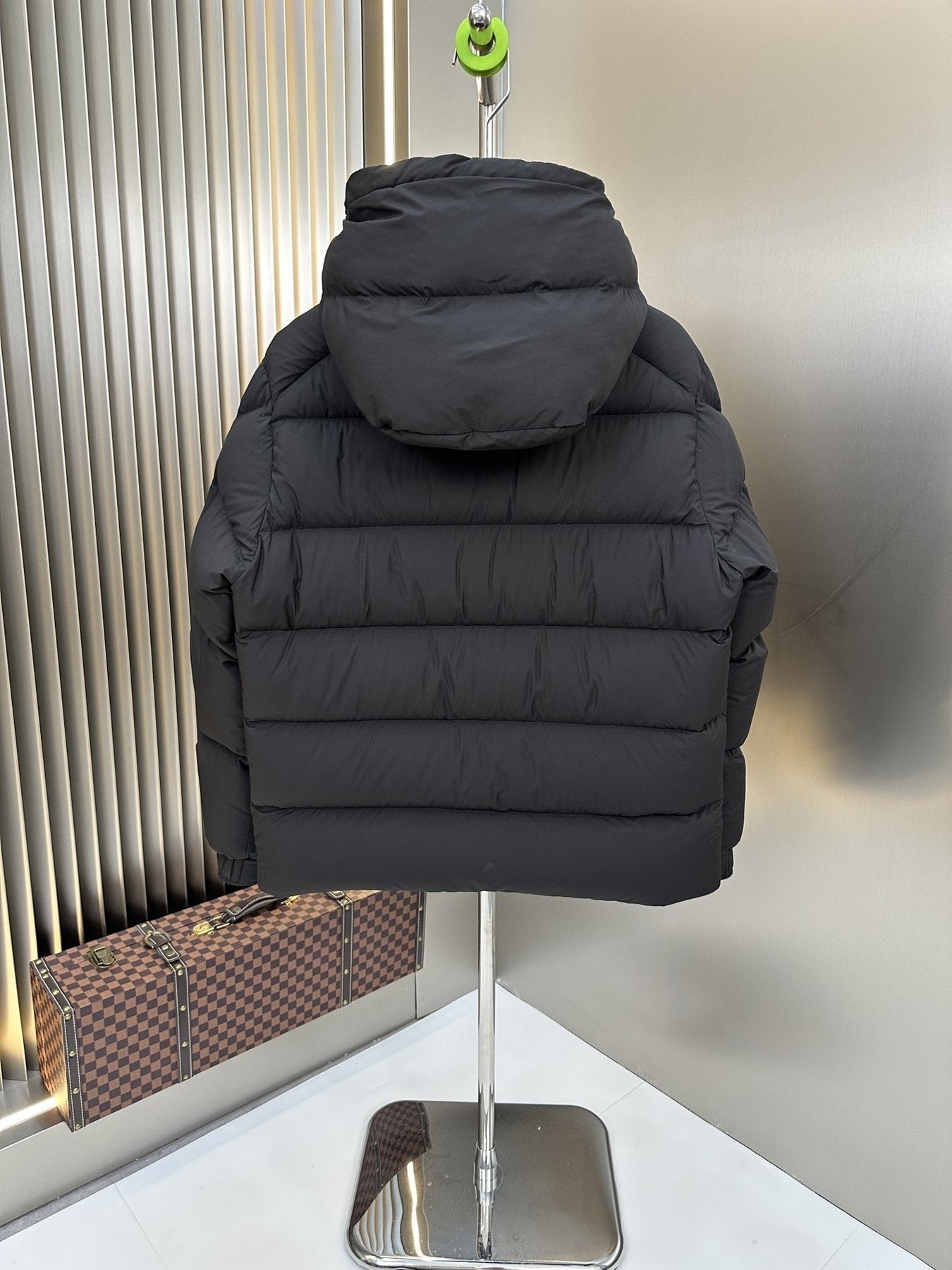 Moncler Hooded Quilted Puffer Jacket — back