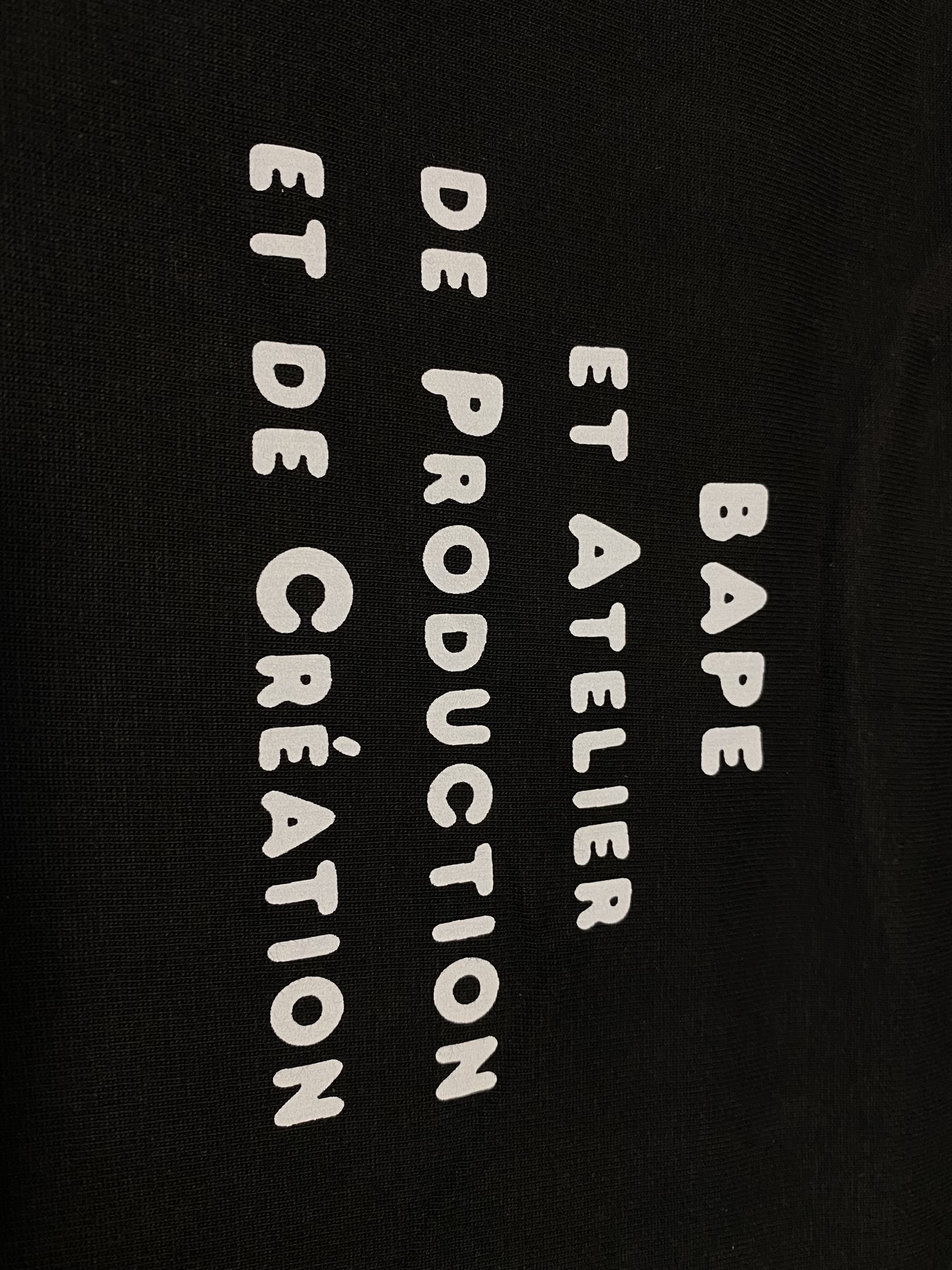 BAPE Ape Cloud Graphic Short-Sleeve T-Shirt — detail