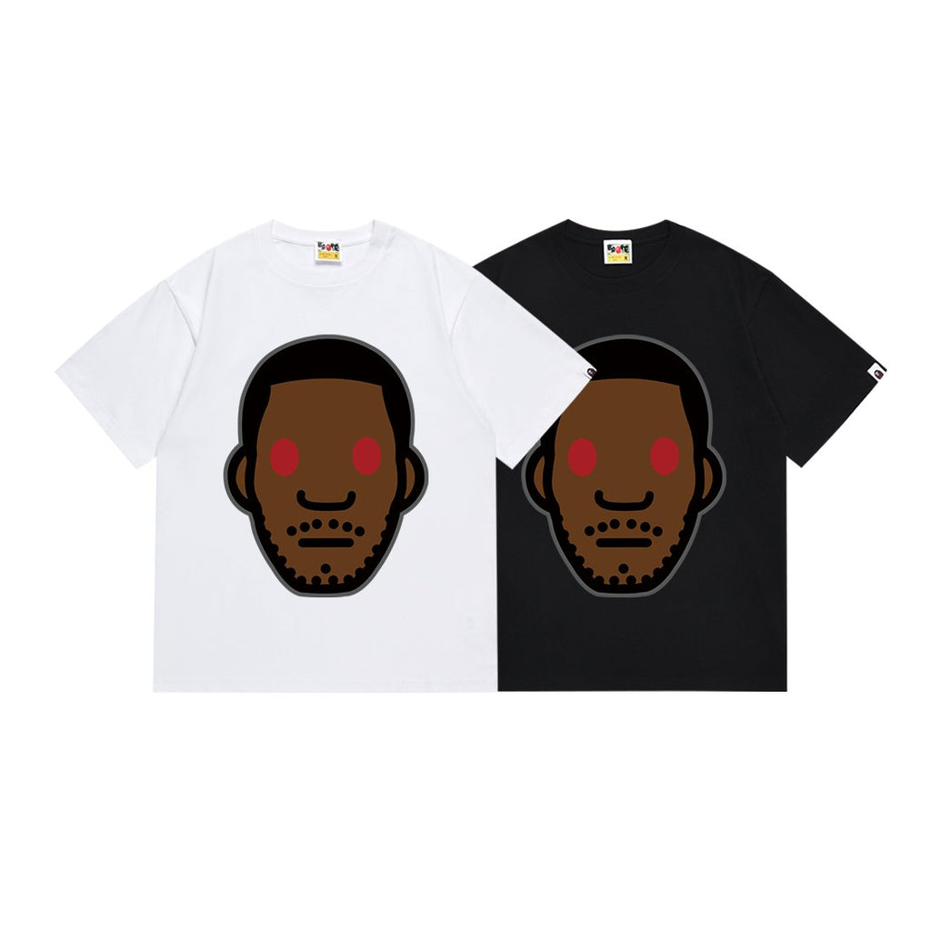 BAPE Face Graphic Short-Sleeve T-Shirt — comparison