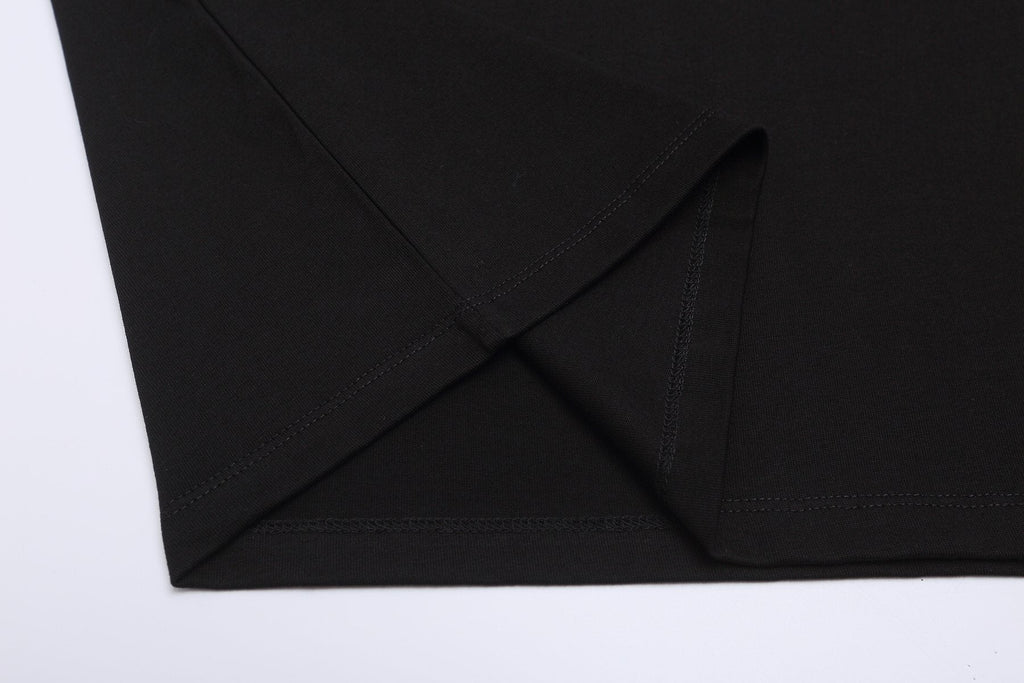 ESSENTIALS Stacked Text Graphic T-Shirt — detail