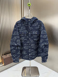 2026 Original Jacket Hooded Outline Print Jacket — front